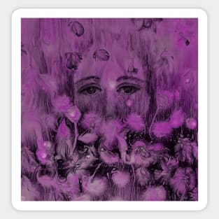 Growing on Me - Bright Purple Sticker